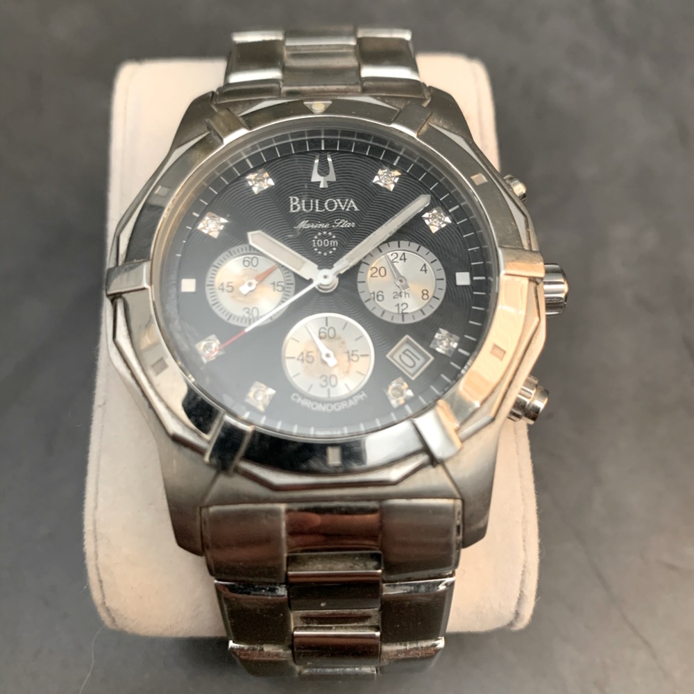 Men’s Bulova marine star watch